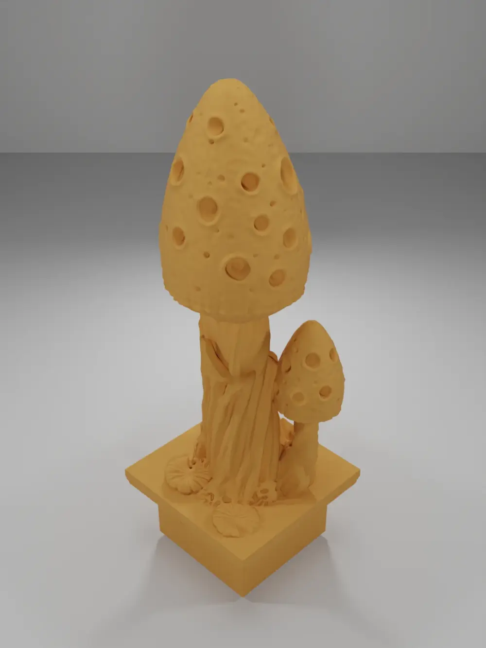Water Tall Mushrooms - The Creepy Swamp - Dungeon Blocks