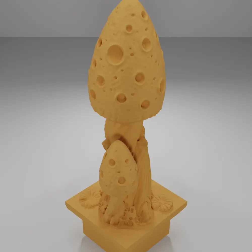 Water Tall Mushrooms - The Creepy Swamp - Dungeon Blocks