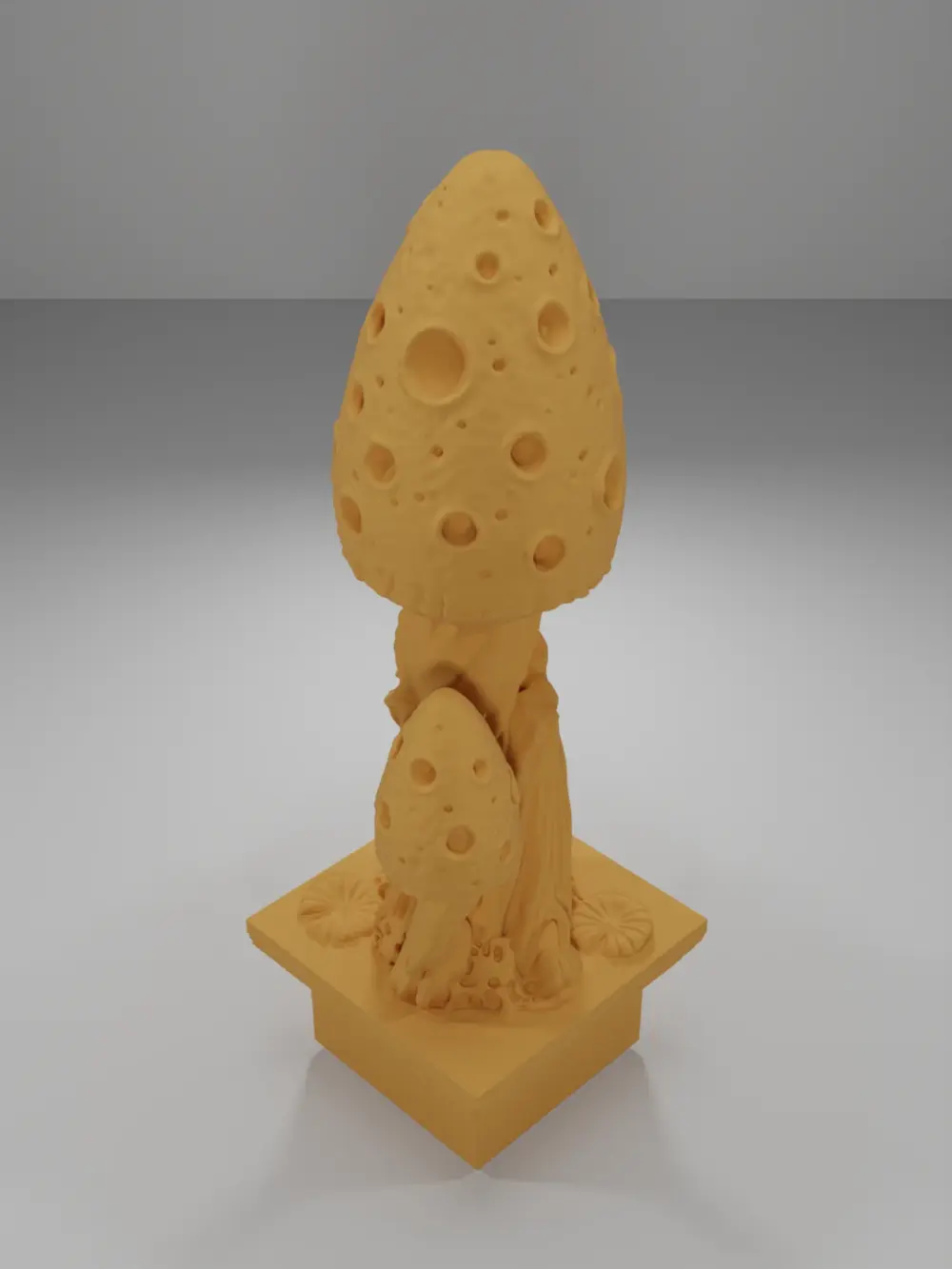 Water Tall Mushrooms - The Creepy Swamp - Dungeon Blocks