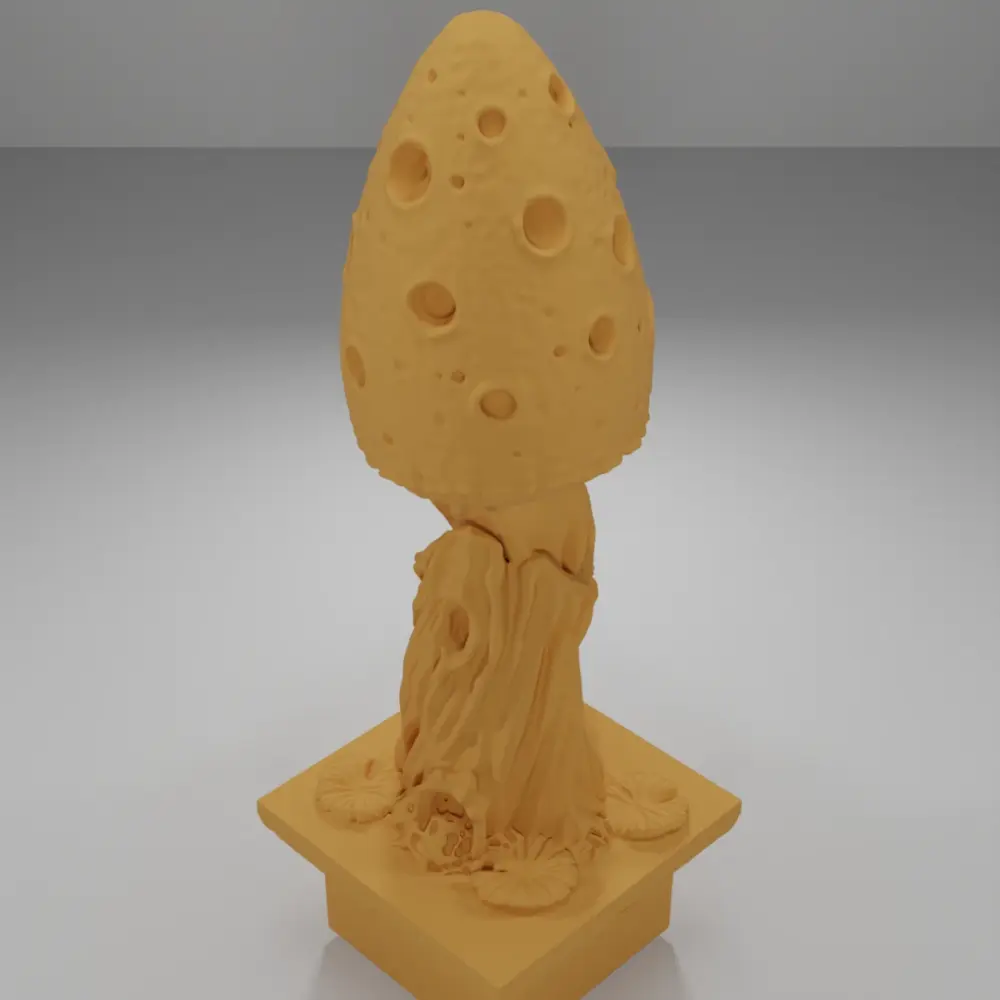 Water Tall Mushrooms - The Creepy Swamp - Dungeon Blocks