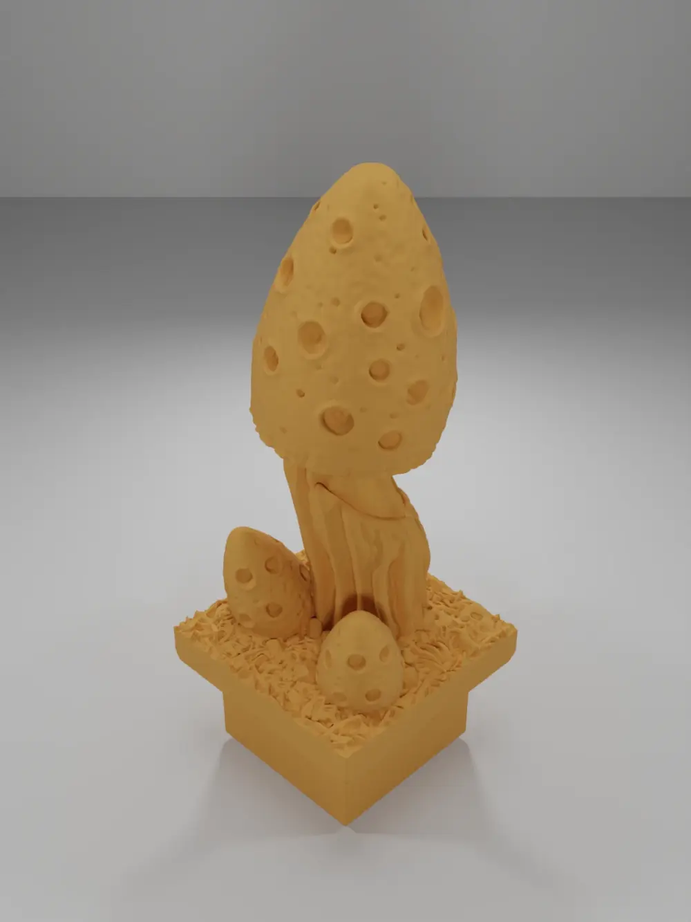 Grass Medium Mushrooms - The Creepy Swamp - Dungeon Blocks
