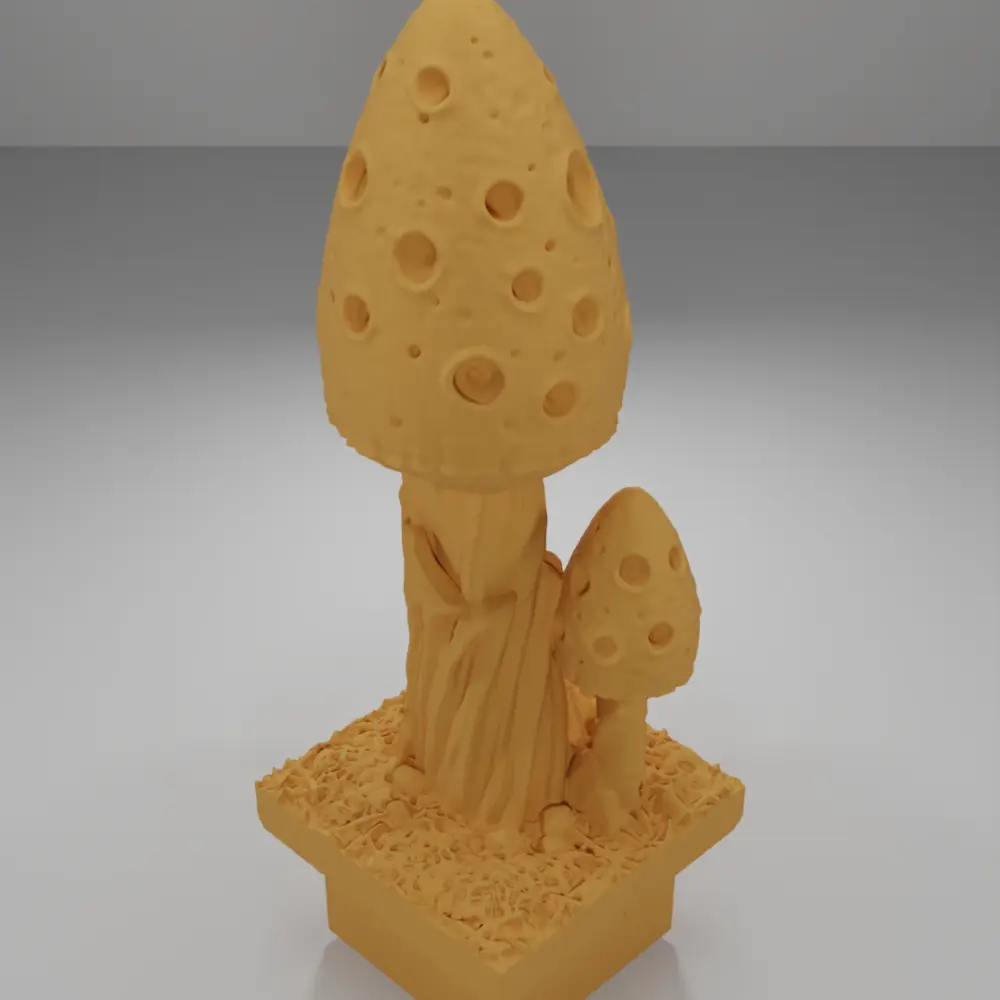 Grass Tall Mushrooms - The Creepy Swamp - Dungeon Blocks
