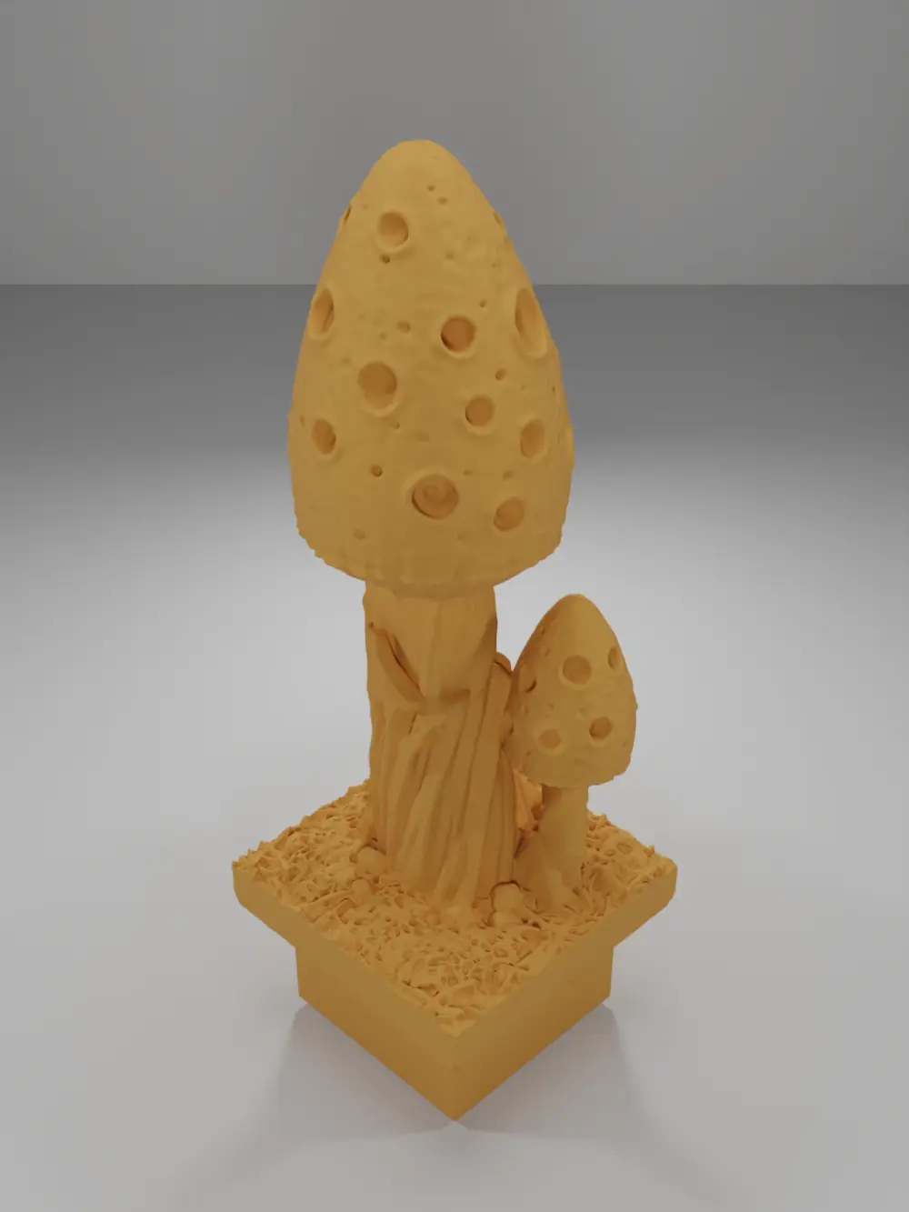 Grass Tall Mushrooms - The Creepy Swamp - Dungeon Blocks
