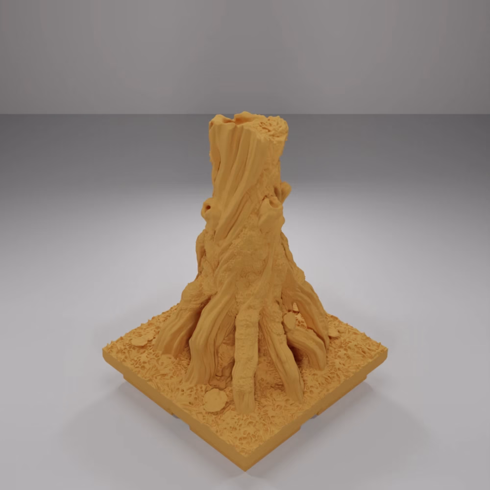 Grass Medium Tree - The Creepy Swamp - Dungeon Blocks