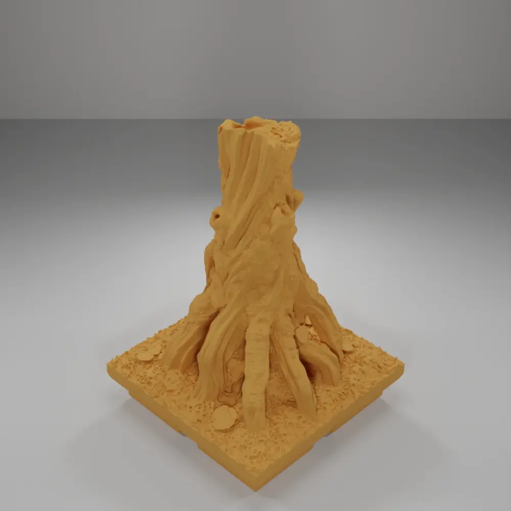 Grass Medium Tree - The Creepy Swamp - Dungeon Blocks