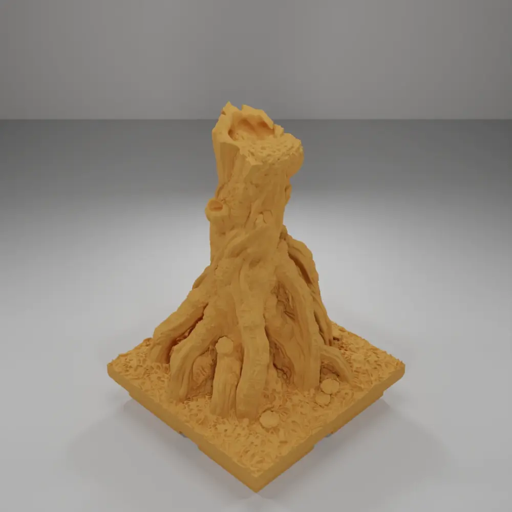 Grass Medium Tree - The Creepy Swamp - Dungeon Blocks