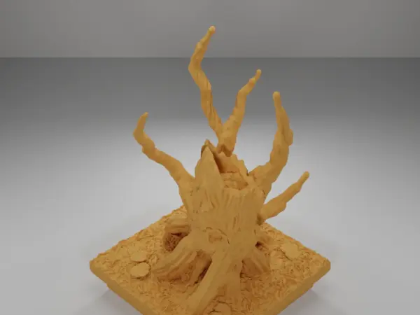 Water Grass Medium Tree - The Creepy Swamp - Dungeon Blocks