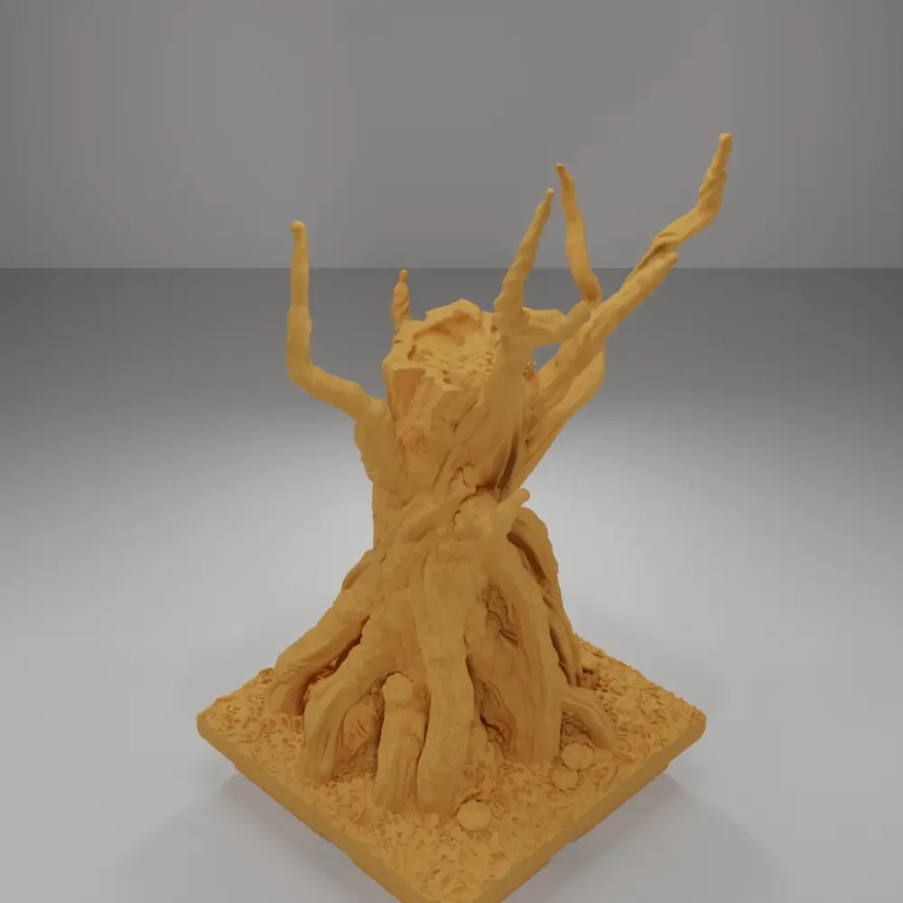 Grass Medium Tree Branches - The Creepy Swamp - Dungeon Blocks