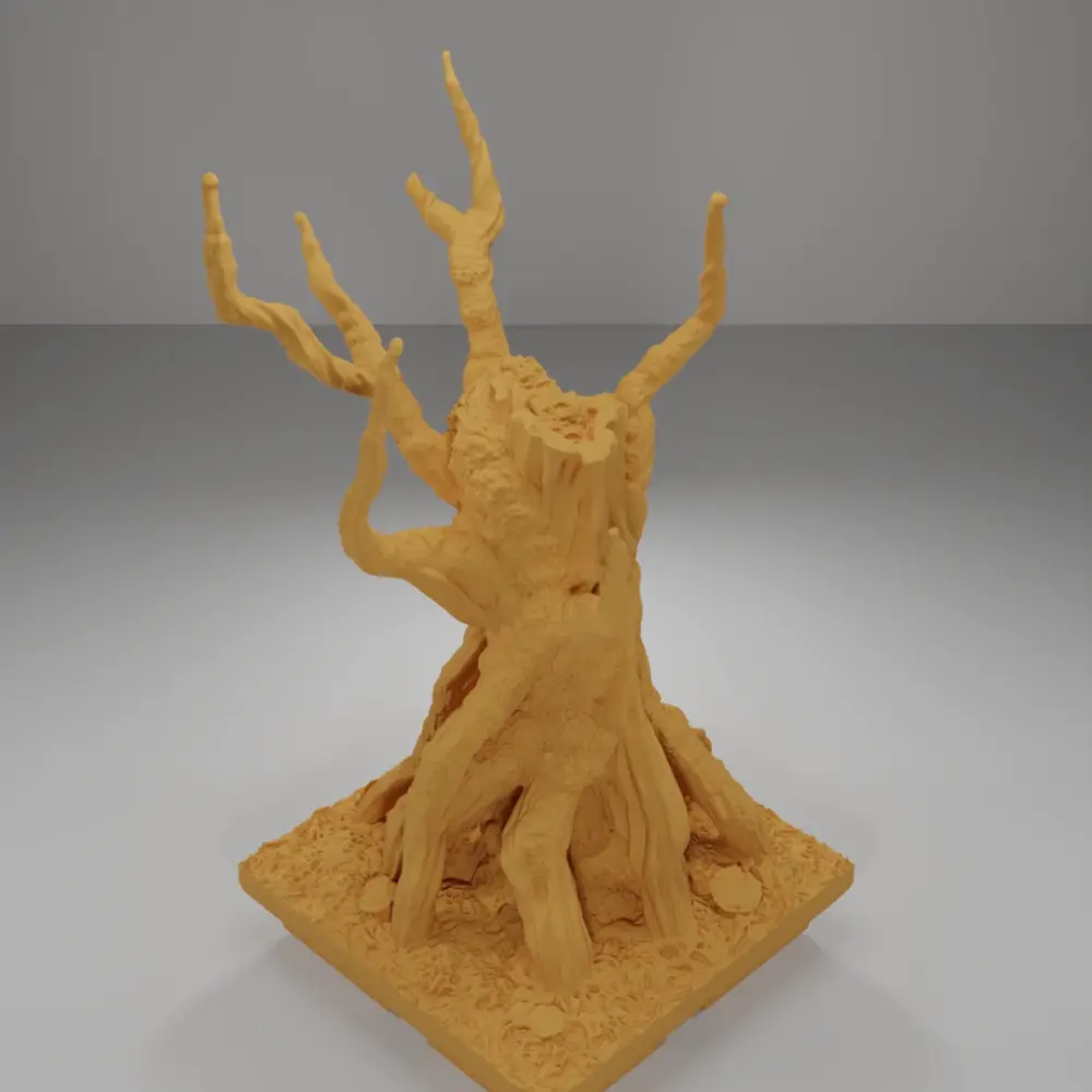 Grass Medium Tree Branches - The Creepy Swamp - Dungeon Blocks
