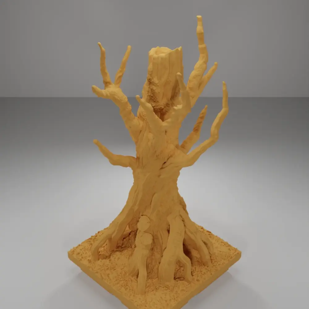 Grass Tall Tree Branches - The Creepy Swamp - Dungeon Blocks
