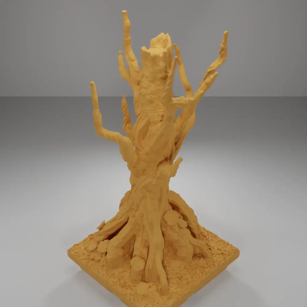 Grass Tall Tree Branches - The Creepy Swamp - Dungeon Blocks