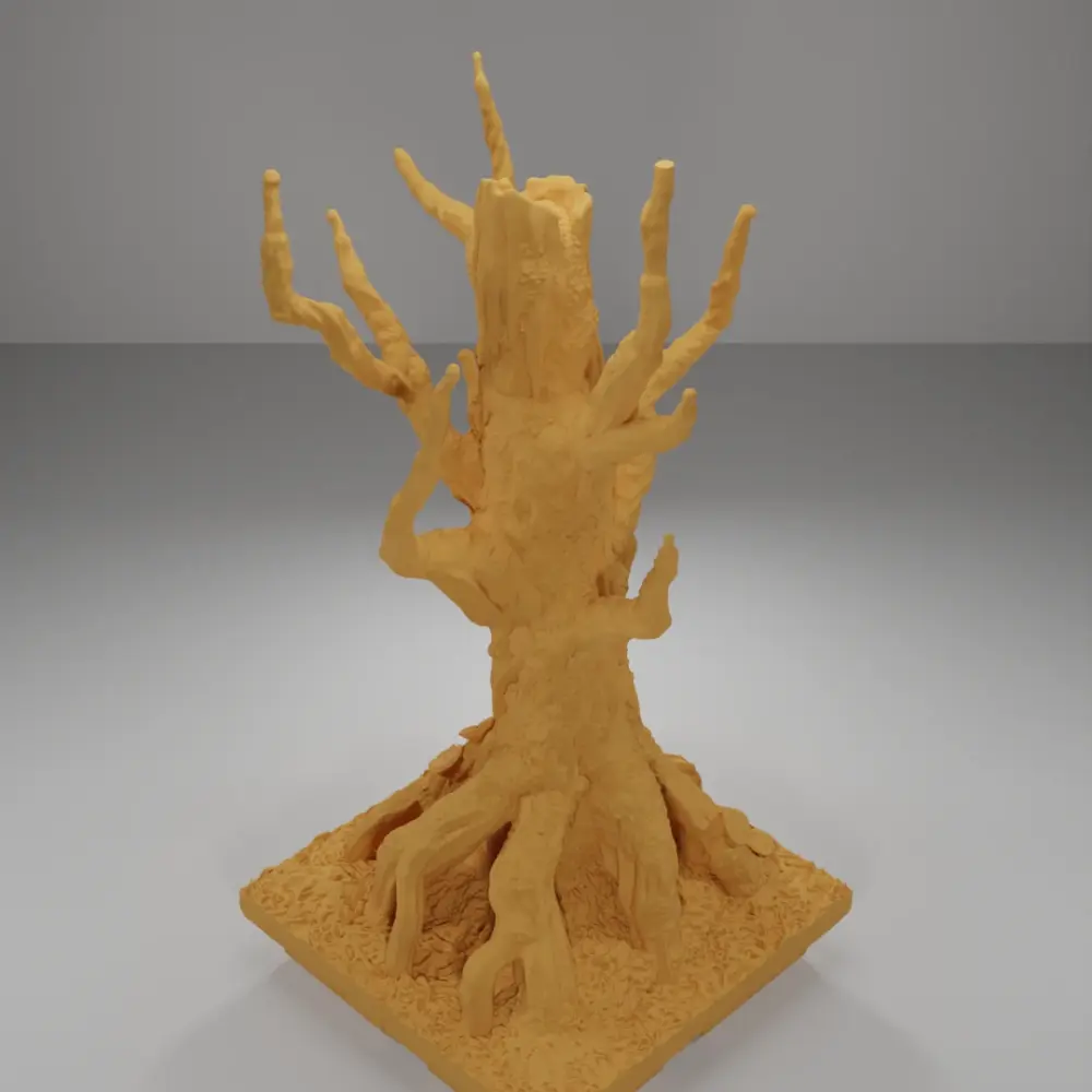 Grass Tall Tree Branches - The Creepy Swamp - Dungeon Blocks
