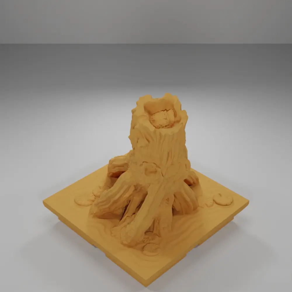 Water Small Tree - The Creepy Swamp - Dungeon Blocks