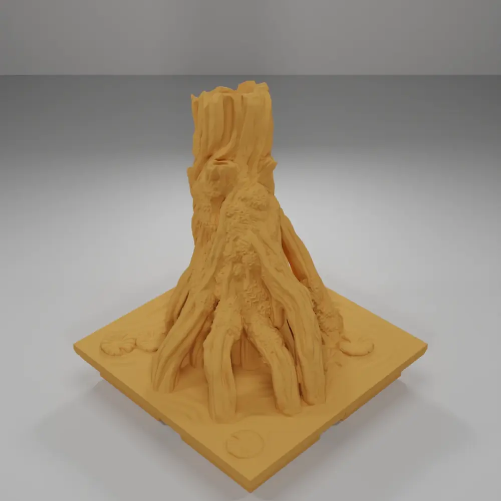 Water Small Tree - The Creepy Swamp - Dungeon Blocks
