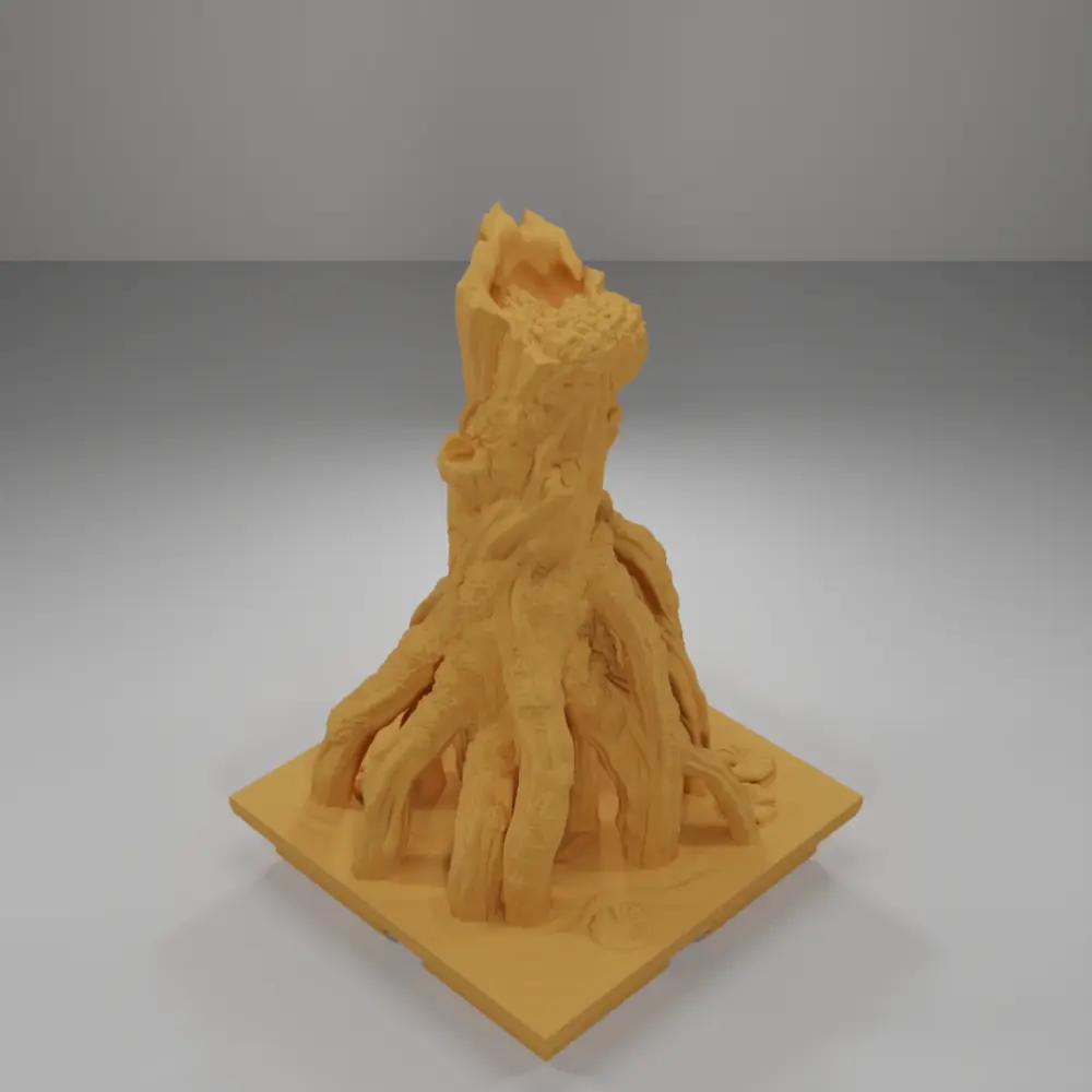 Water Medium Tree - The Creepy Swamp - Dungeon Blocks