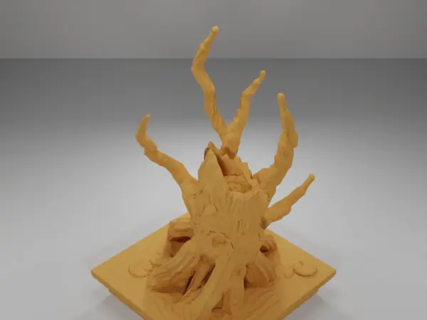 Water Grass Medium Tree - The Creepy Swamp - Dungeon Blocks