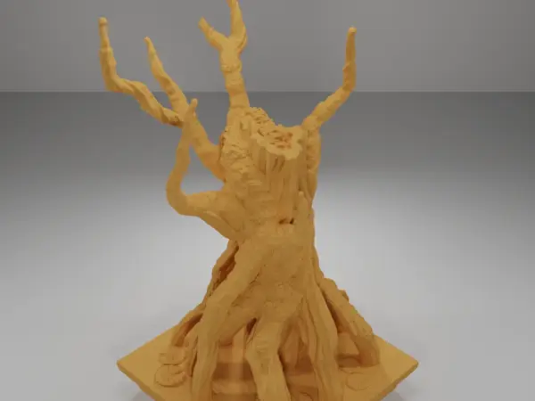 Water Grass Medium Tree - The Creepy Swamp - Dungeon Blocks