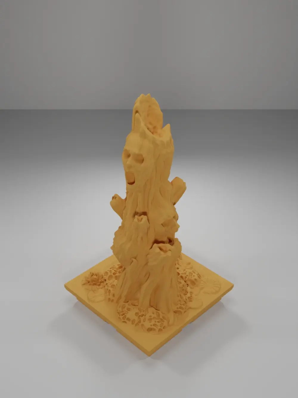 Water Faces Tree - The Creepy Swamp - Dungeon Blocks