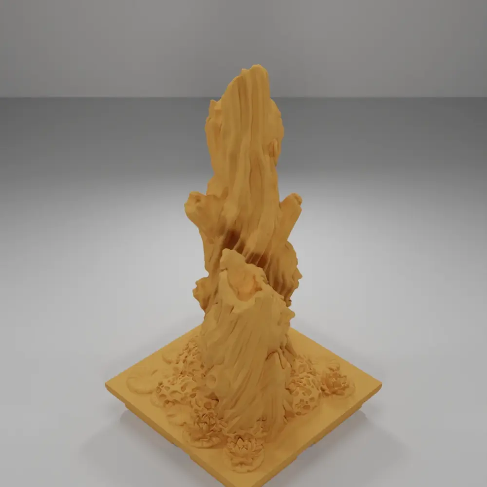 Water Faces Tree - The Creepy Swamp - Dungeon Blocks