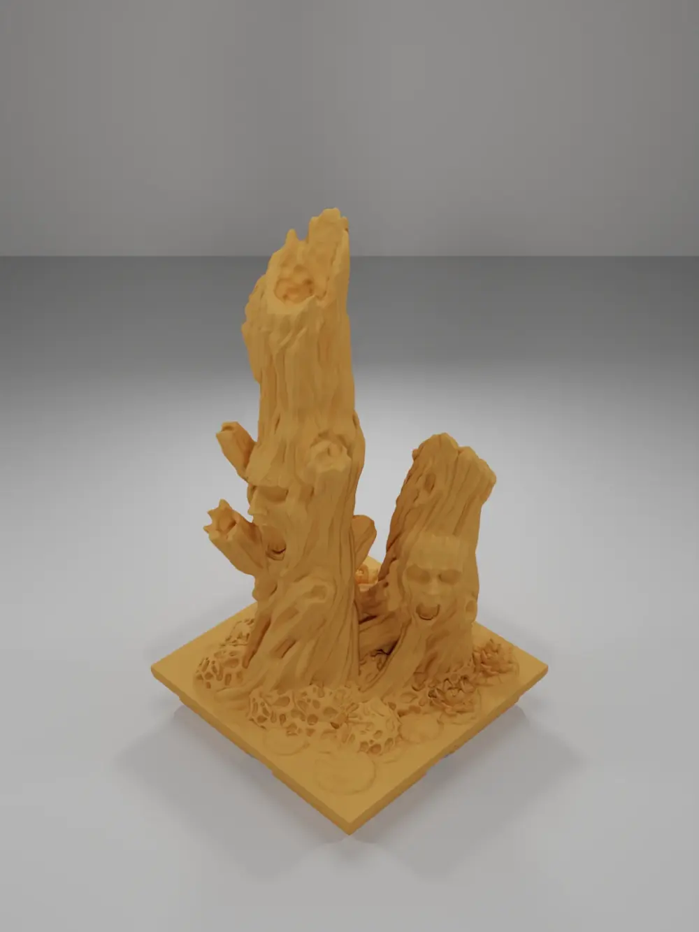 Water Faces Tree - The Creepy Swamp - Dungeon Blocks
