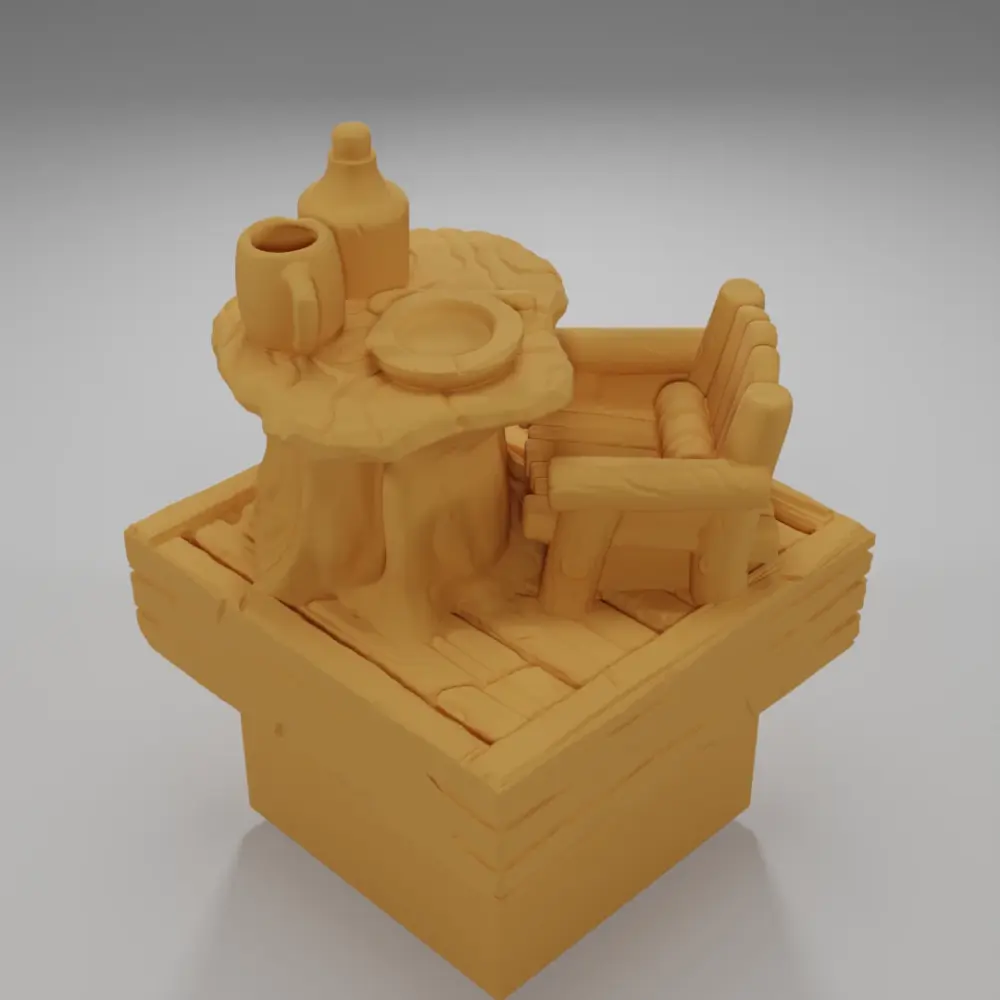 Table - The Creepy Swamp - Dungeon Blocks
