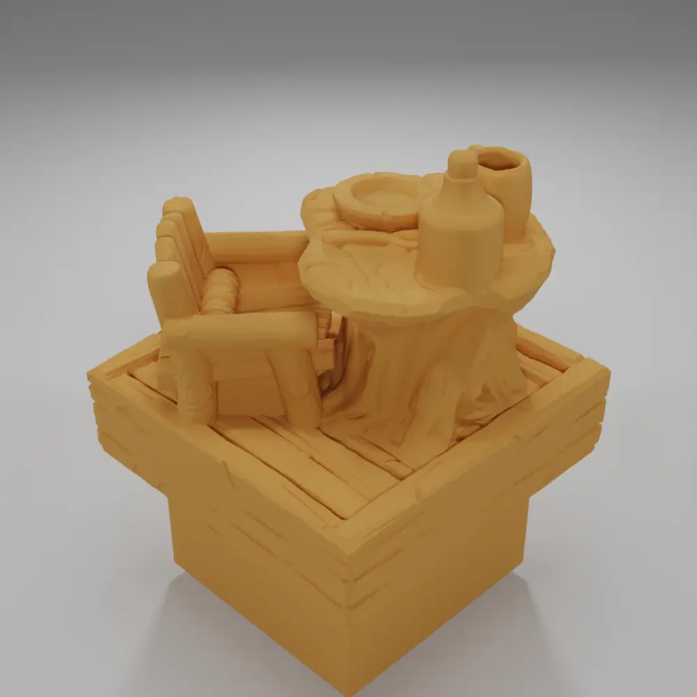 Table - The Creepy Swamp - Dungeon Blocks