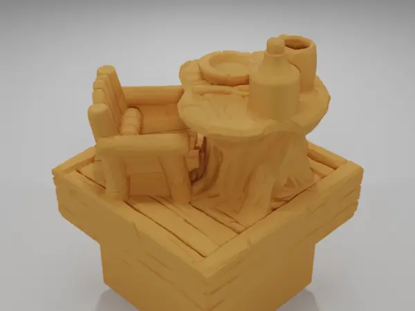 Bed Angle - The Creepy Swamp - Dungeon Blocks