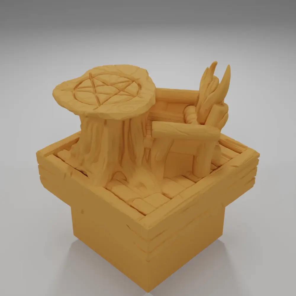Table Symbol - The Creepy Swamp - Dungeon Blocks