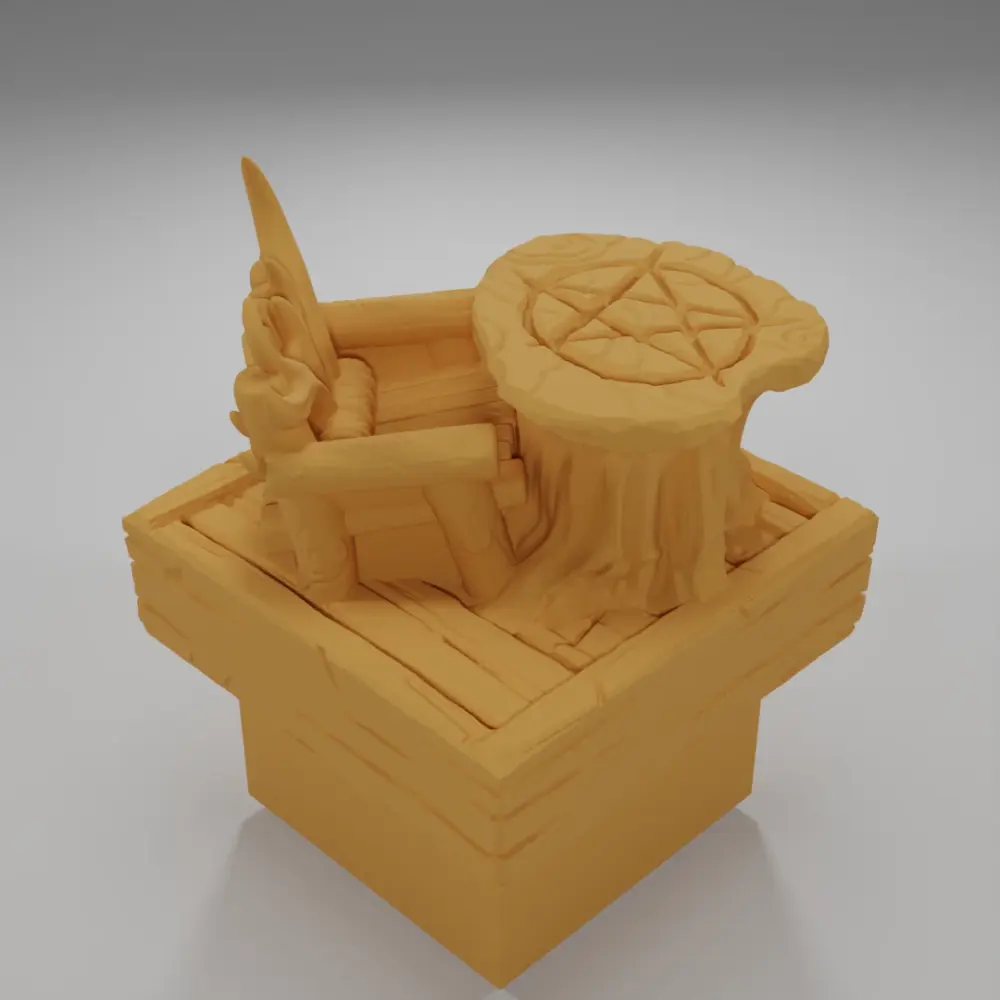 Table Symbol - The Creepy Swamp - Dungeon Blocks