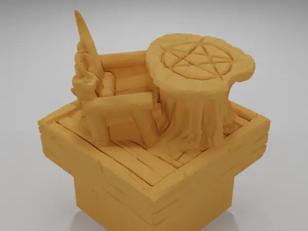 Bed Angle - The Creepy Swamp - Dungeon Blocks