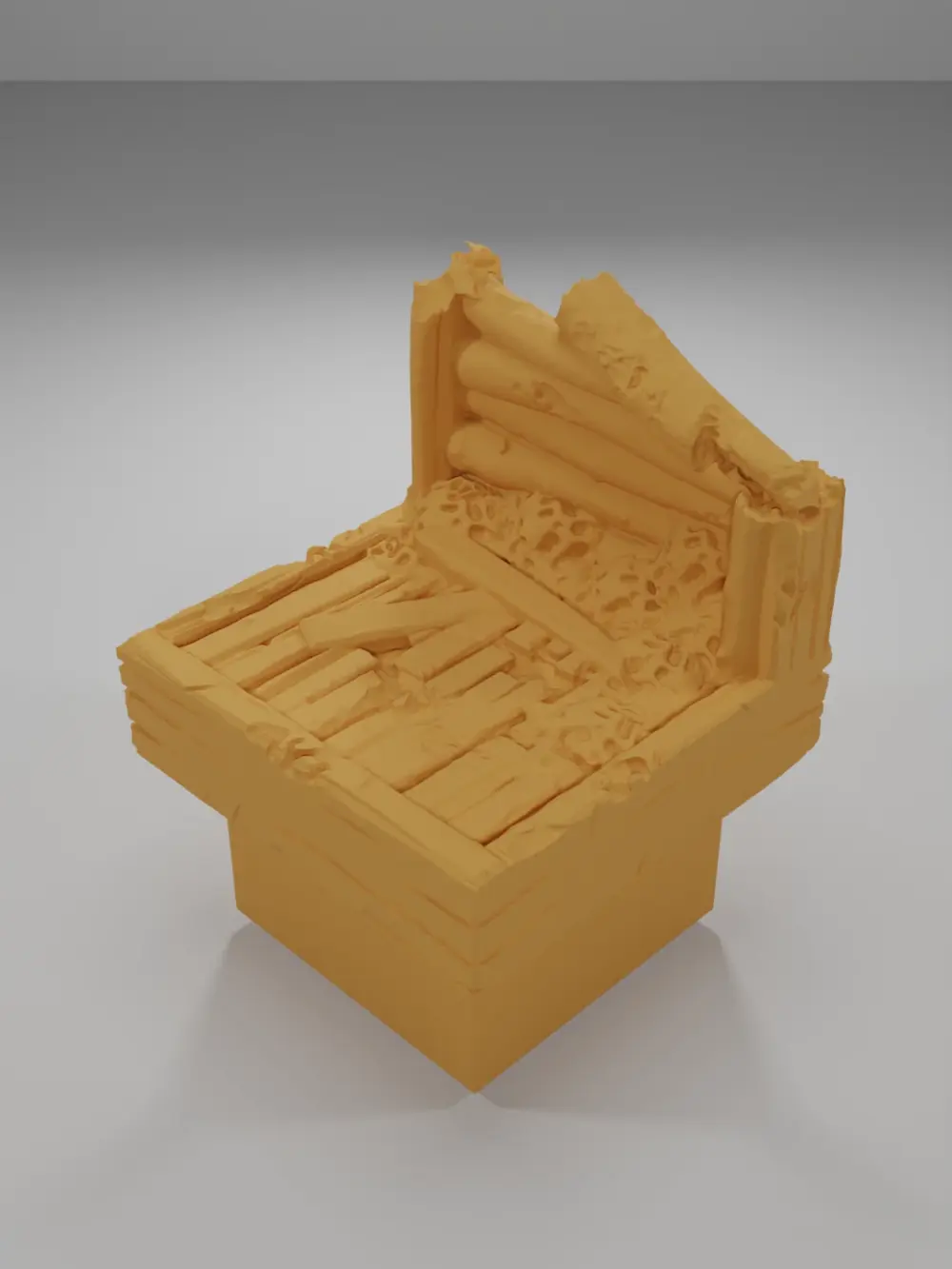 Wall Ruin 1 - The Creepy Swamp - Dungeon Blocks