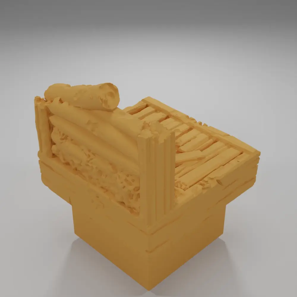 Wall Ruin 1 - The Creepy Swamp - Dungeon Blocks