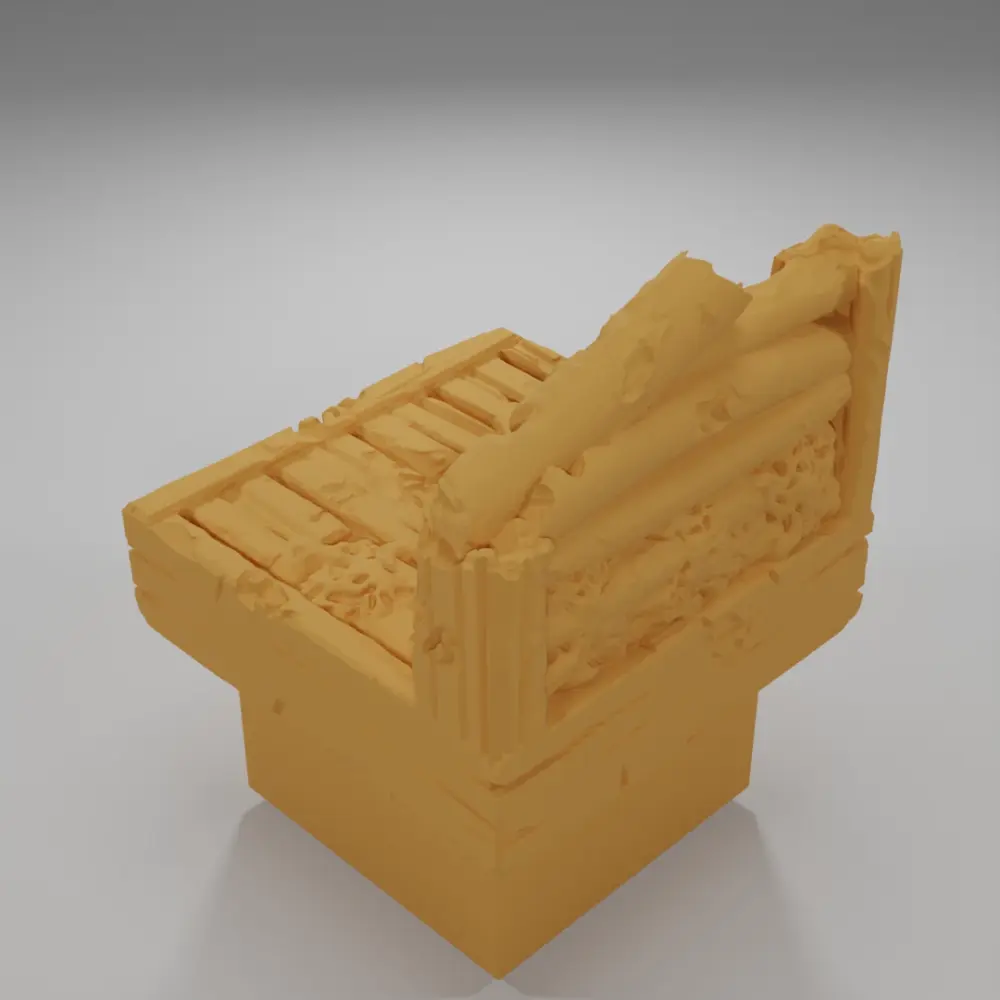 Wall Ruin 1 - The Creepy Swamp - Dungeon Blocks