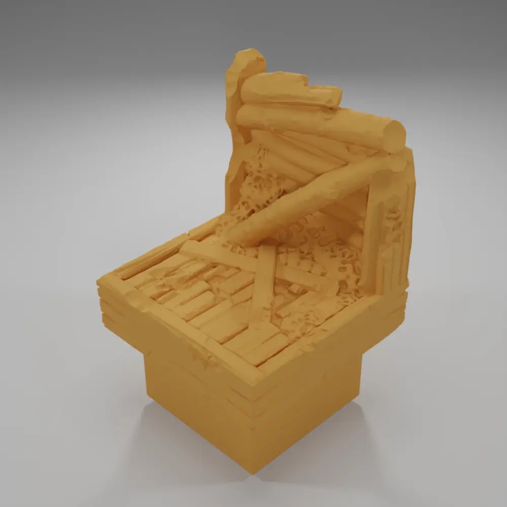 Wall Ruin 2 - The Creepy Swamp - Dungeon Blocks