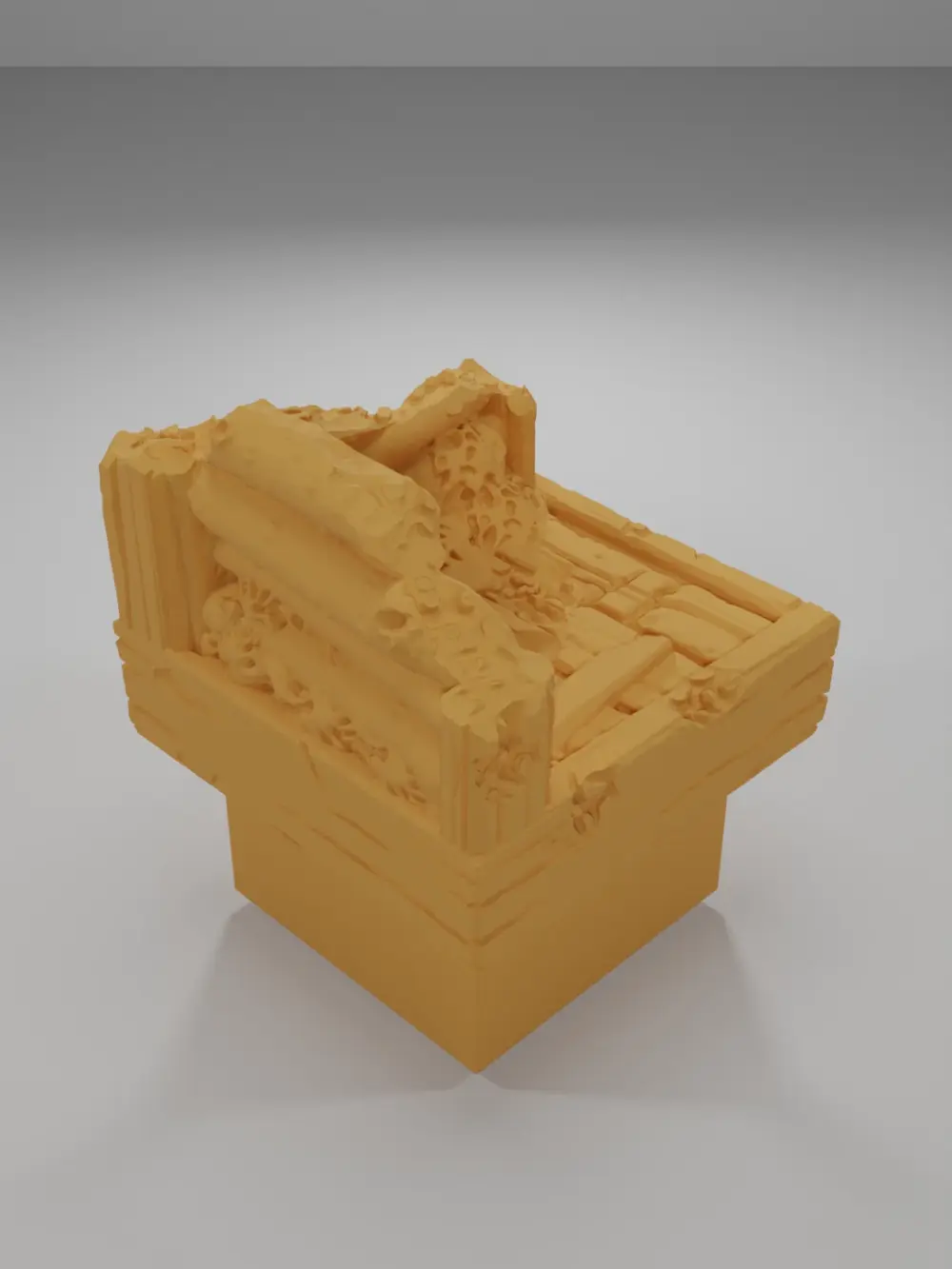 Angle Ruin - The Creepy Swamp - Dungeon Blocks