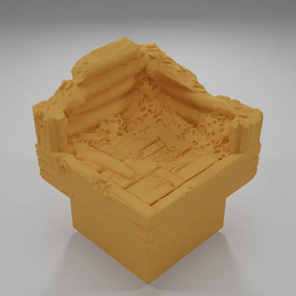 Angle Ruin - The Creepy Swamp - Dungeon Blocks