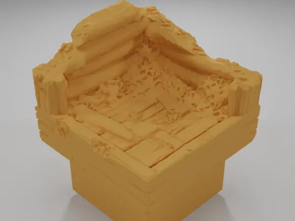 Bed Angle - The Creepy Swamp - Dungeon Blocks