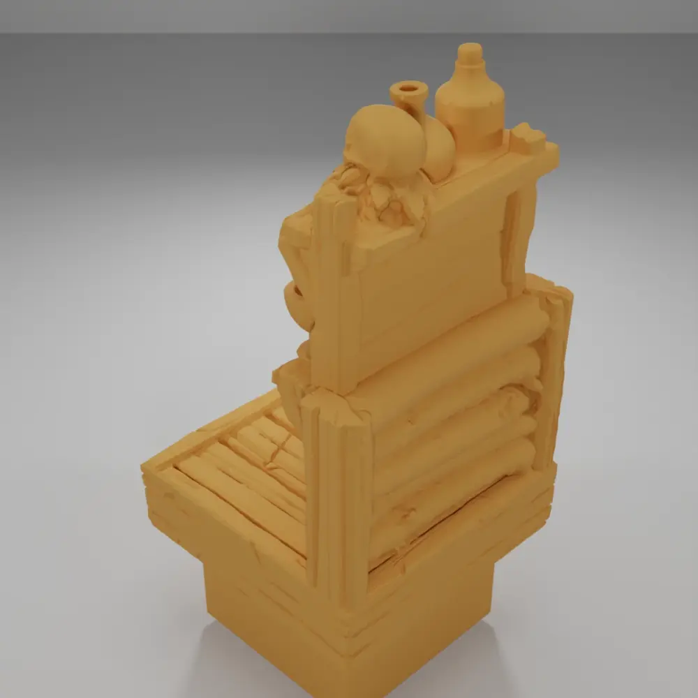 Shelves 1 - The Creepy Swamp - Dungeon Blocks