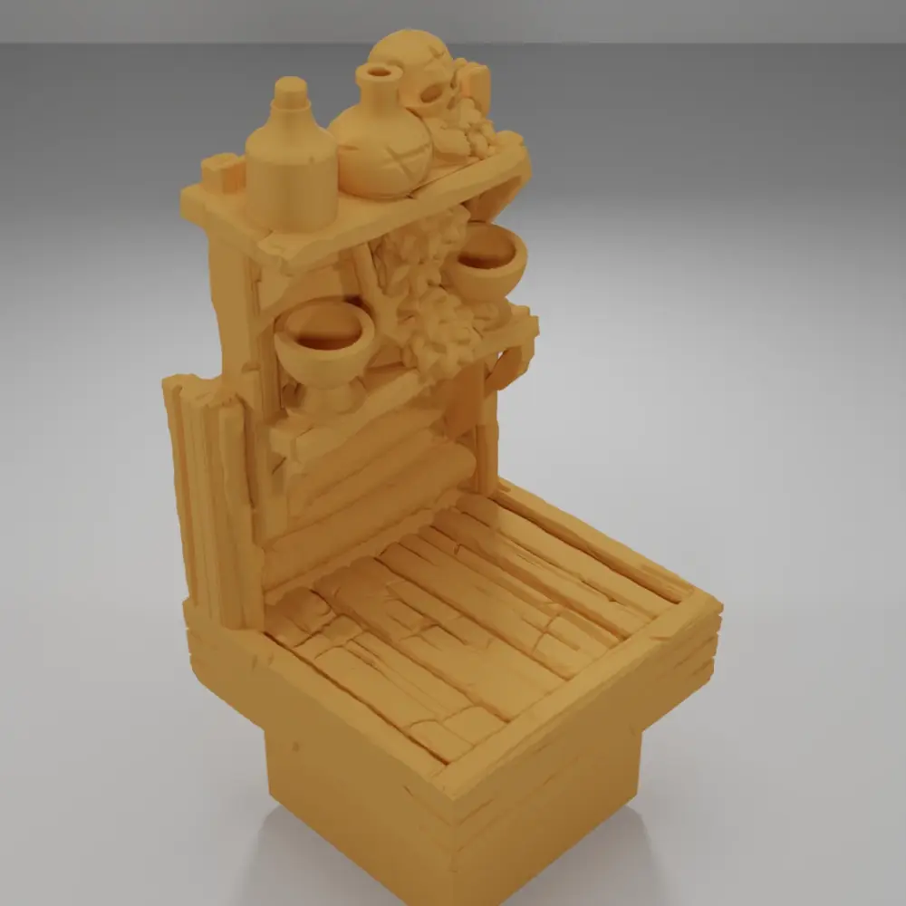 Shelves 1 - The Creepy Swamp - Dungeon Blocks