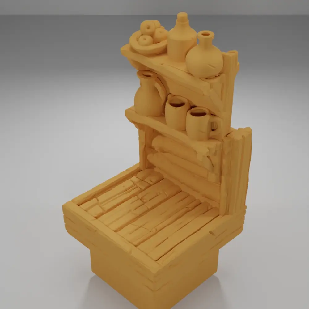 Shelves 2 - The Creepy Swamp - Dungeon Blocks