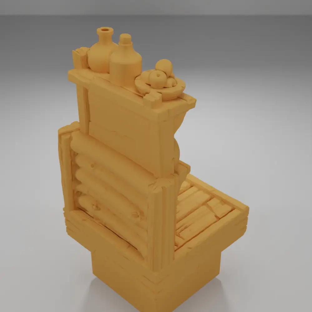 Shelves 2 - The Creepy Swamp - Dungeon Blocks