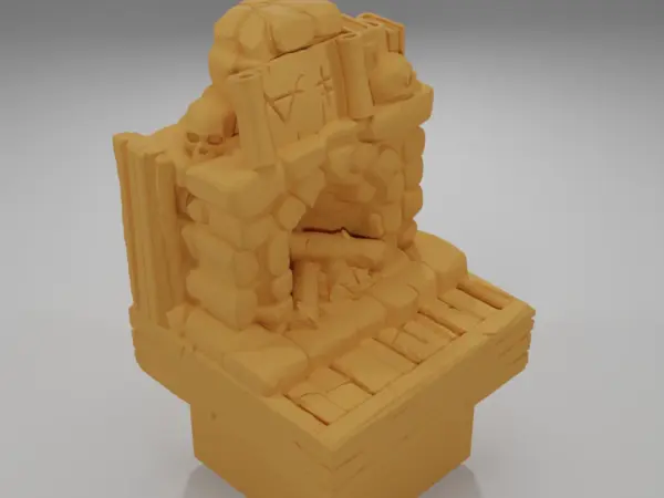 Bed Angle - The Creepy Swamp - Dungeon Blocks