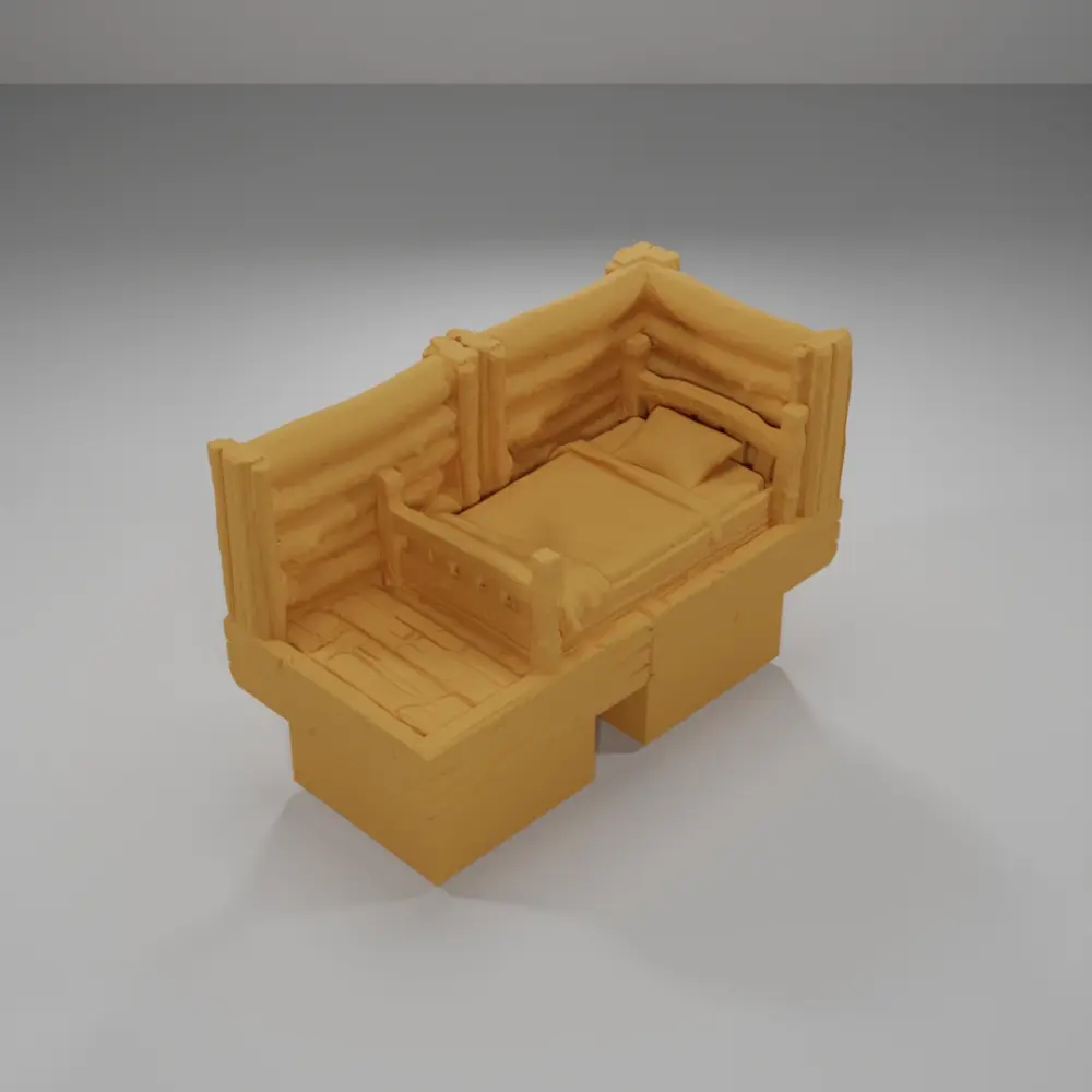 Bed Angle - The Creepy Swamp - Dungeon Blocks