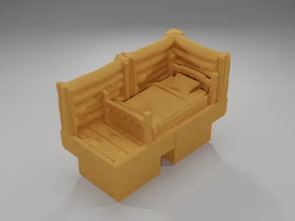 Bed Angle - The Creepy Swamp - Dungeon Blocks