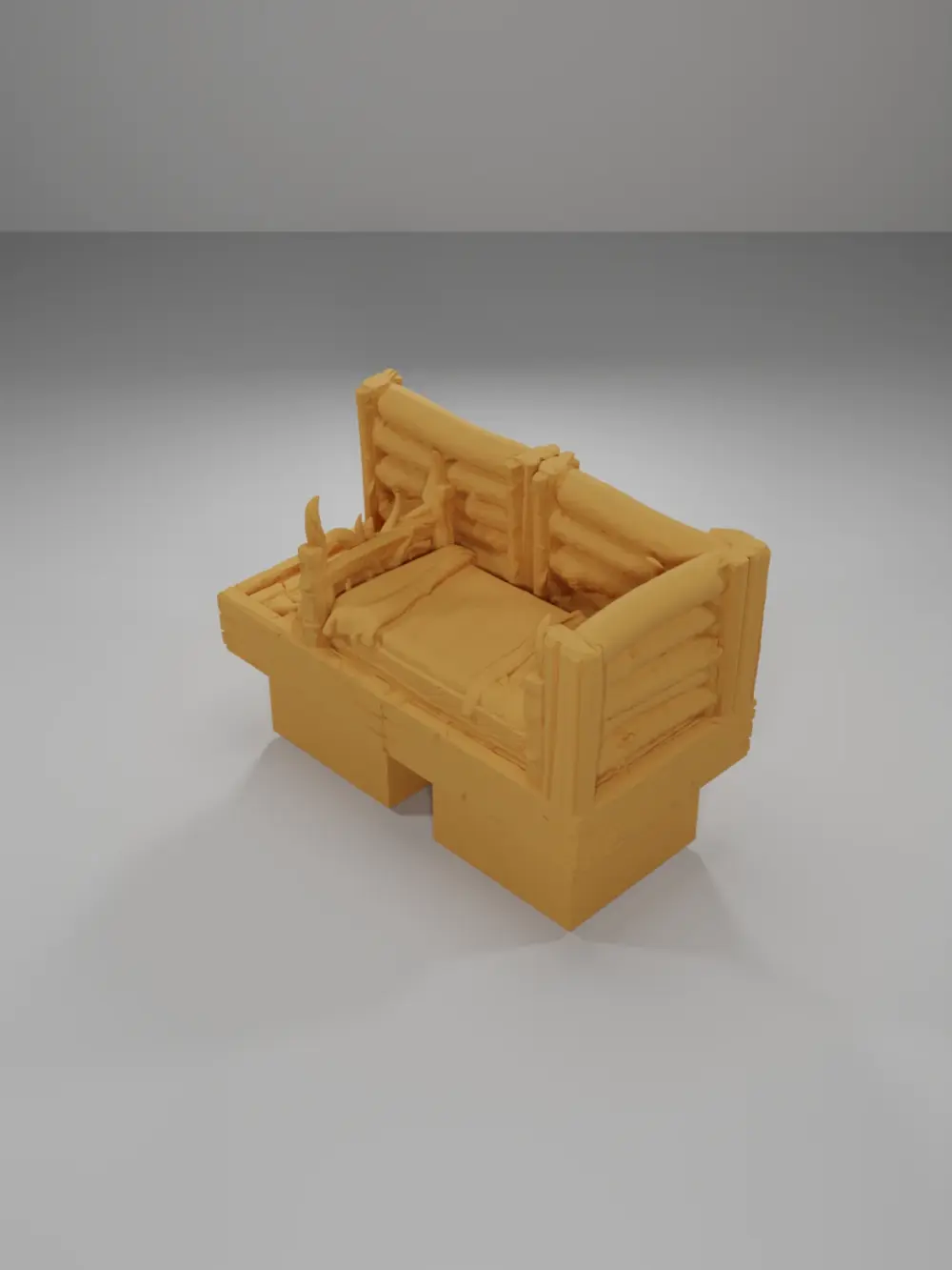 Bed Skulls Angle - The Creepy Swamp - Dungeon Blocks