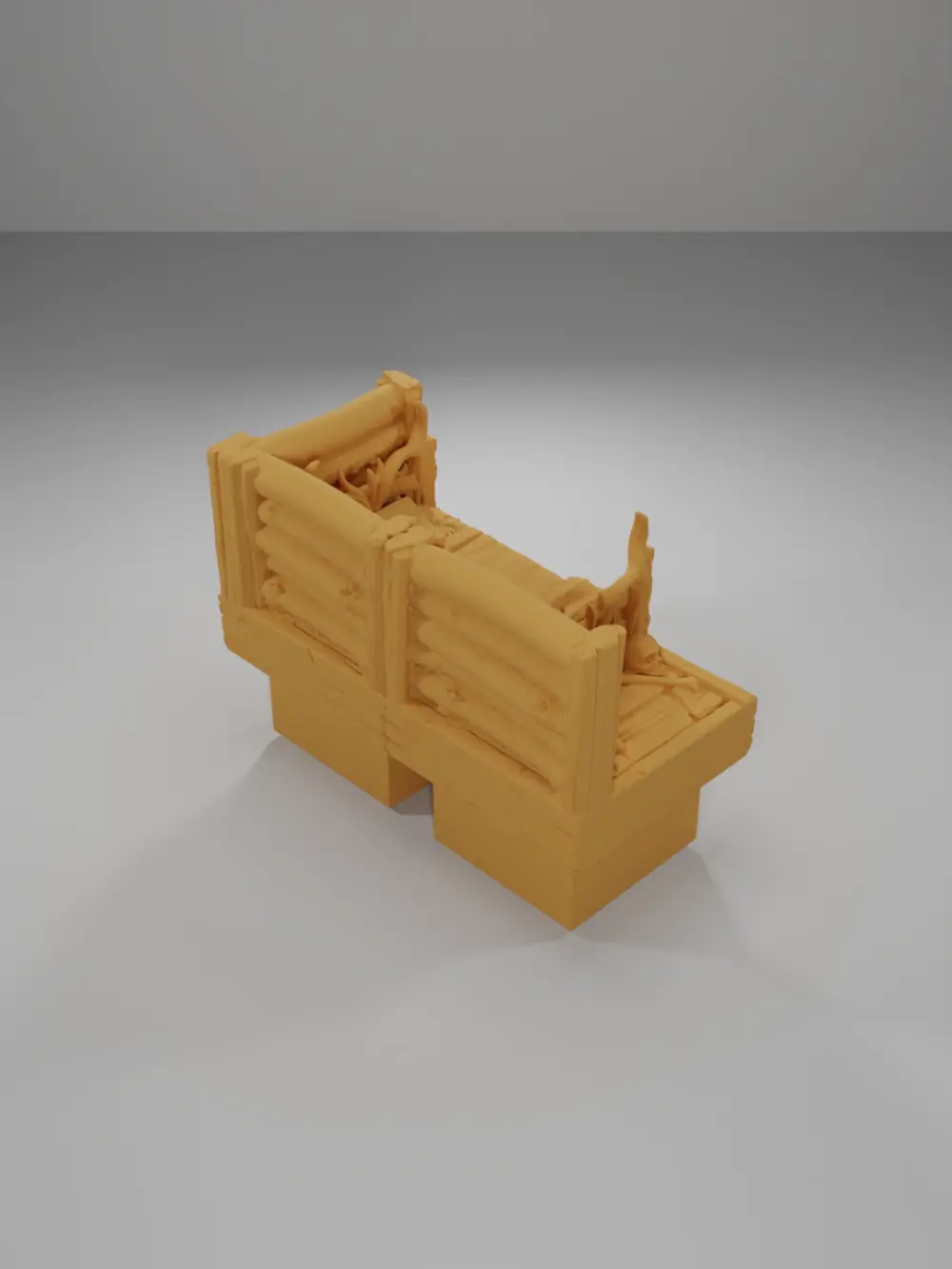 Bed Skulls Angle - The Creepy Swamp - Dungeon Blocks