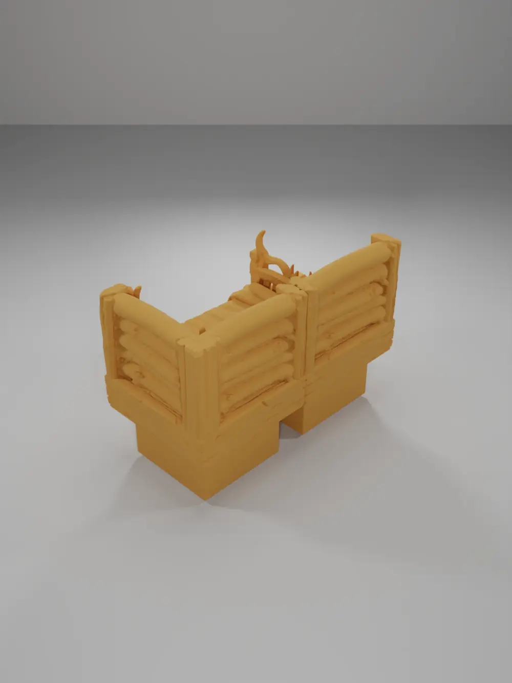 Bed Skulls Angle - The Creepy Swamp - Dungeon Blocks