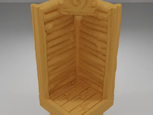 Tall Bed Symbols Angle - The Creepy Swamp - Dungeon Blocks