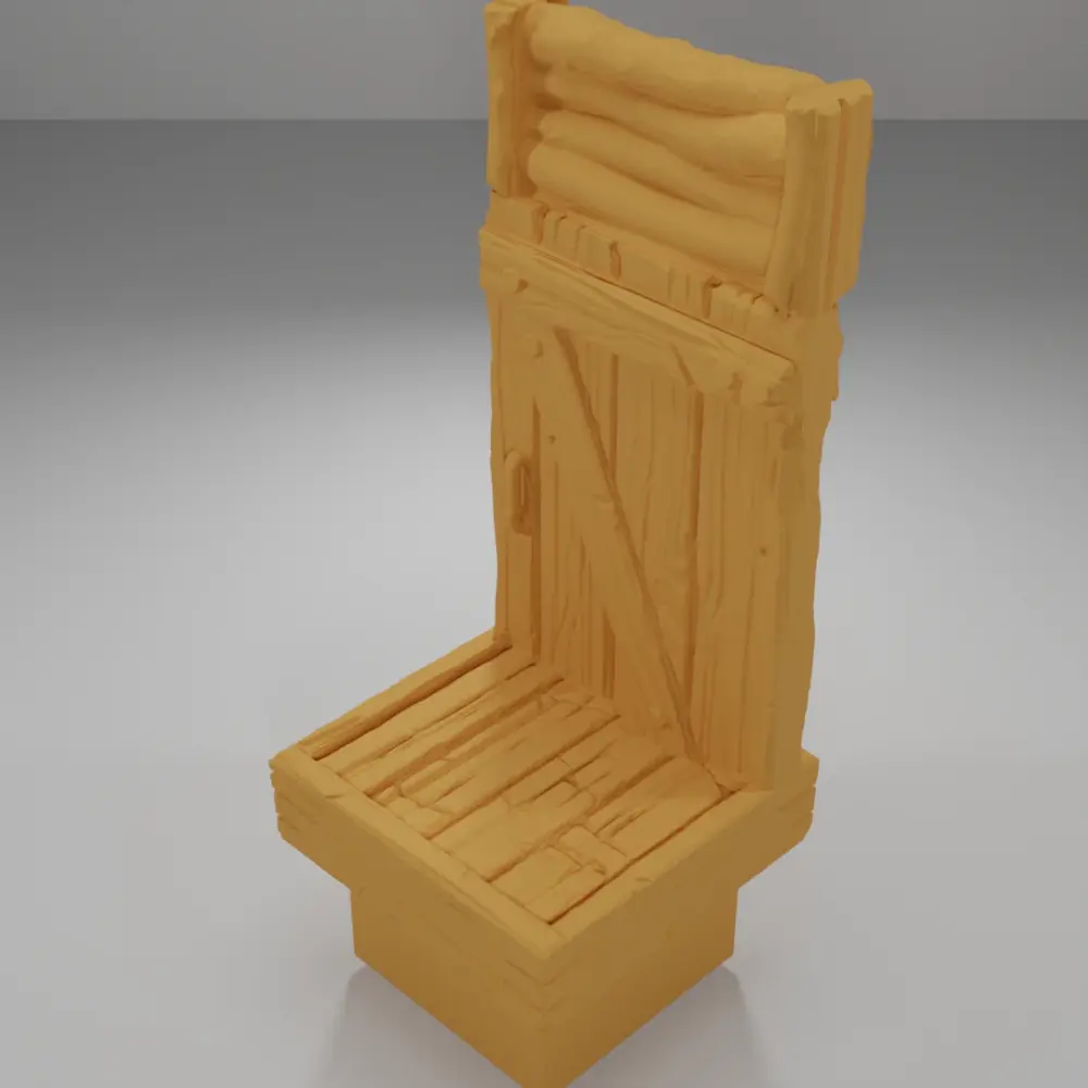 Tall Door - The Creepy Swamp - Dungeon Blocks