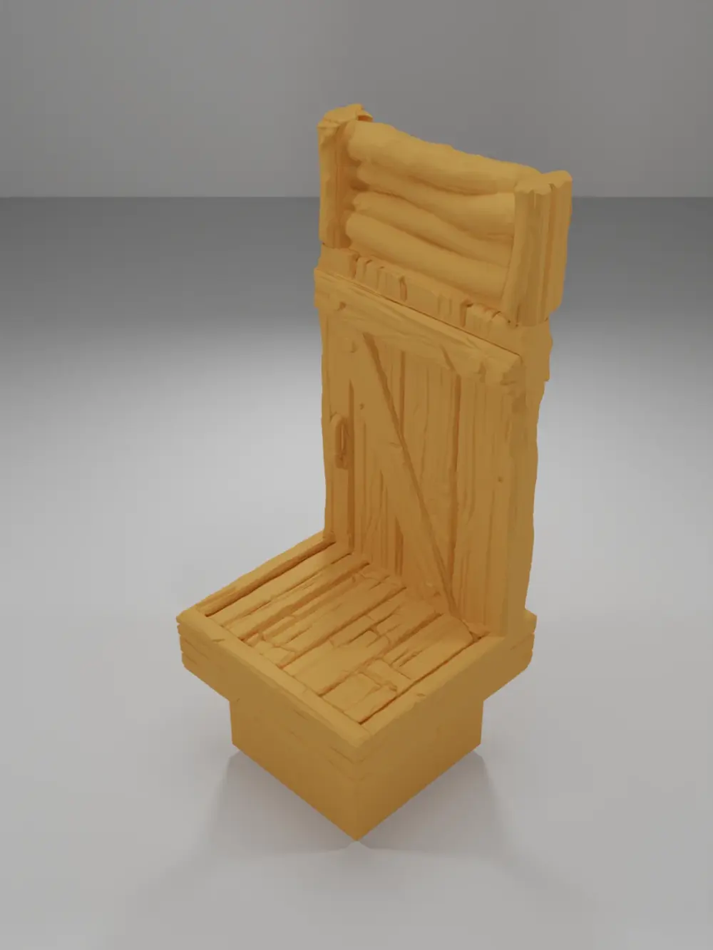 Tall Door - The Creepy Swamp - Dungeon Blocks